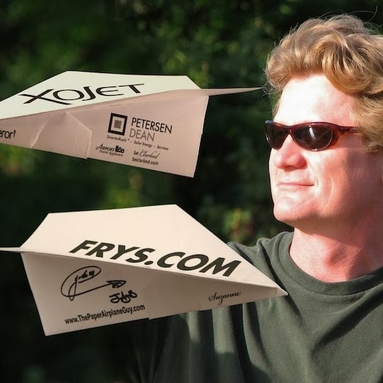 John Collins, The Paper Airplane Guy